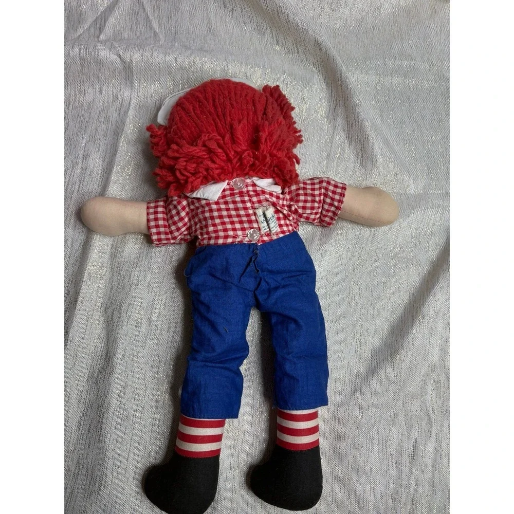 Vintage Knickerbocker raggedy Ann doll and book